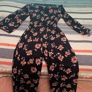 Floral Jumpsuit